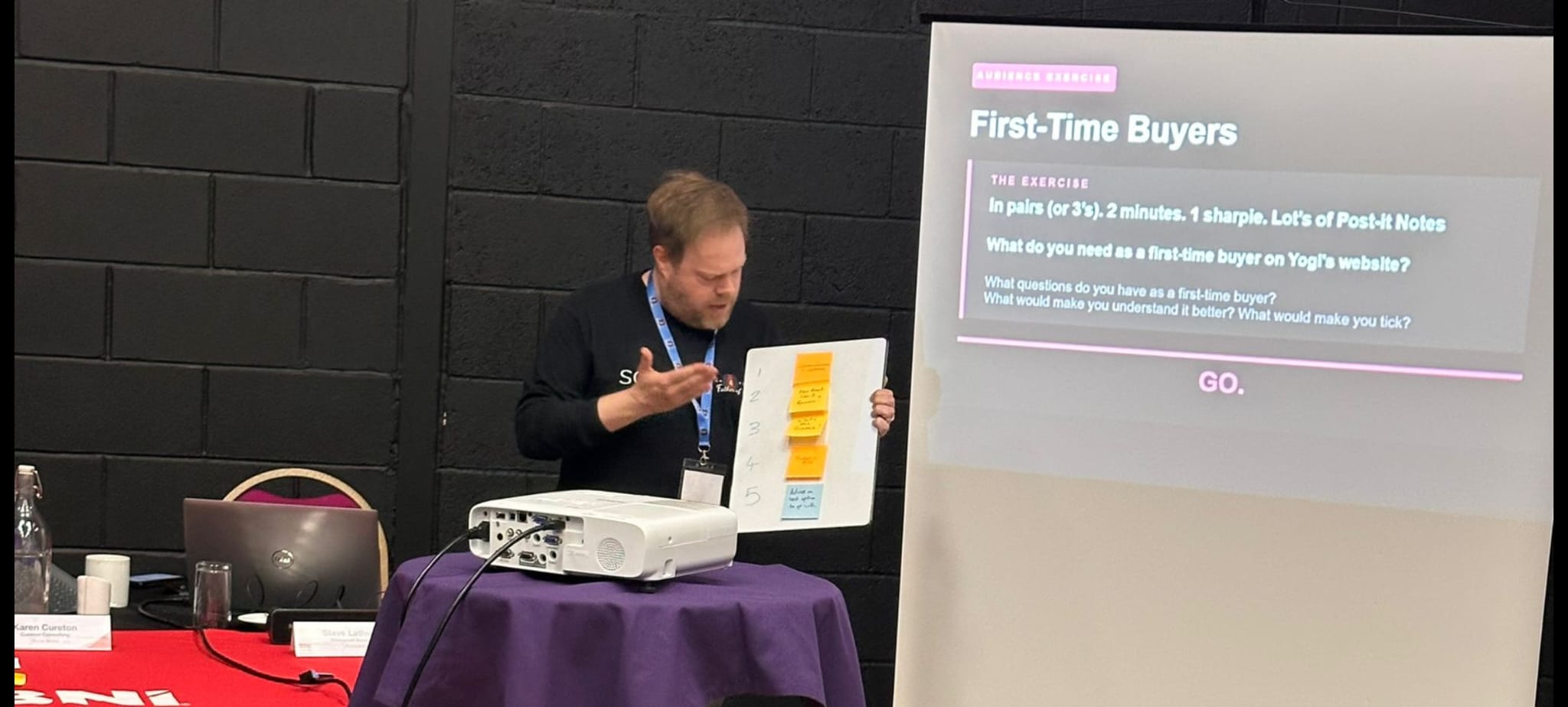 Spike at a client workshop