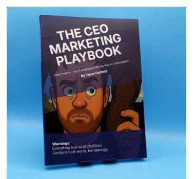 The CEO Marketing Playbook by Steve Corbett, paperback