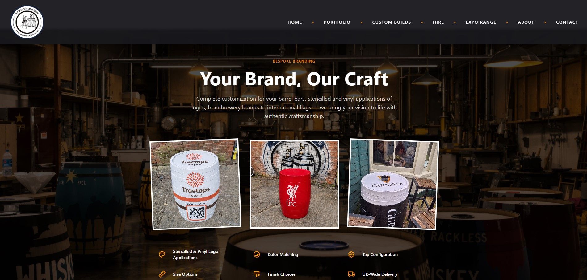Featured · 37 Barrels & Bars