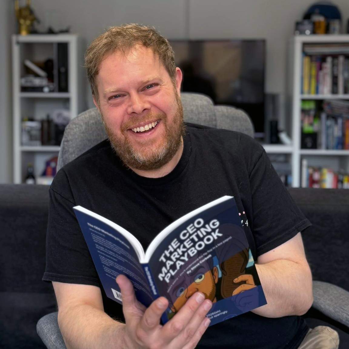 Spike Corbett with The CEO Marketing Playbook